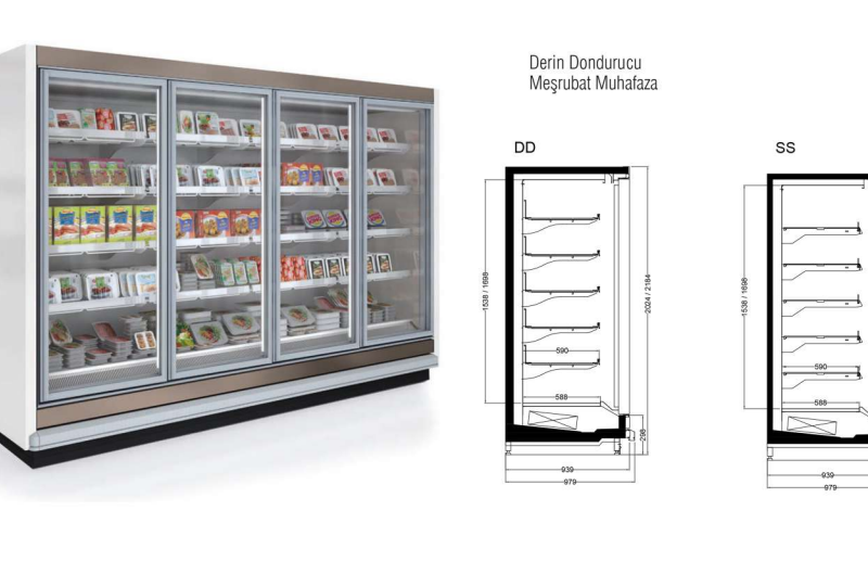 Fermo Derin Dondurucu Meşrubat Muhafaza