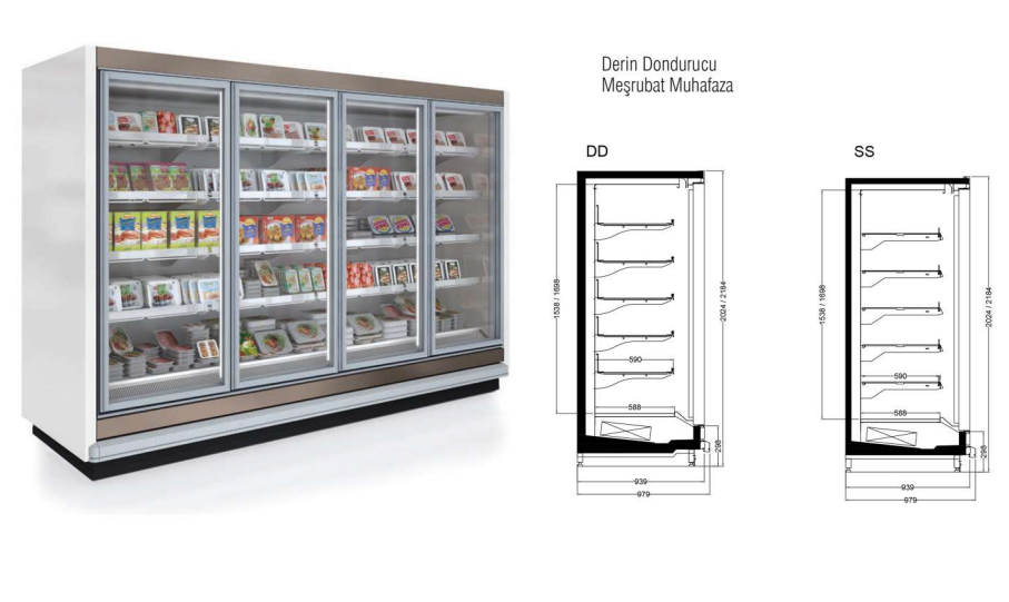 Fermo Derin Dondurucu Meşrubat Muhafaza
