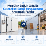 Modüler Soğuk Oda ile Geleneksel Soğuk Hava Deposu Arasındaki Farklar