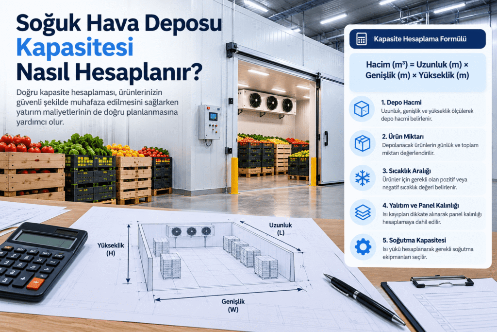 Soğuk Hava Deposu Kapasitesi Nasıl Hesaplanır