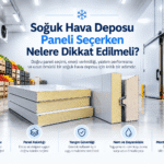 Soğuk Hava Deposu Paneli Seçerken Nelere Dikkat Edilmeli?