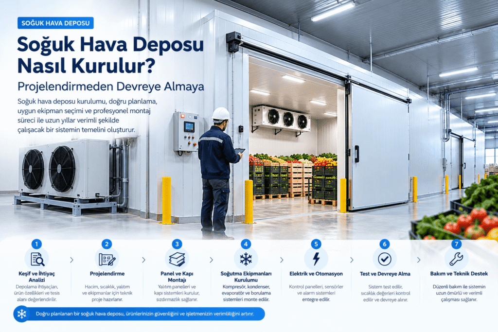 Soğuk Hava Deposu Nasıl Kurulur